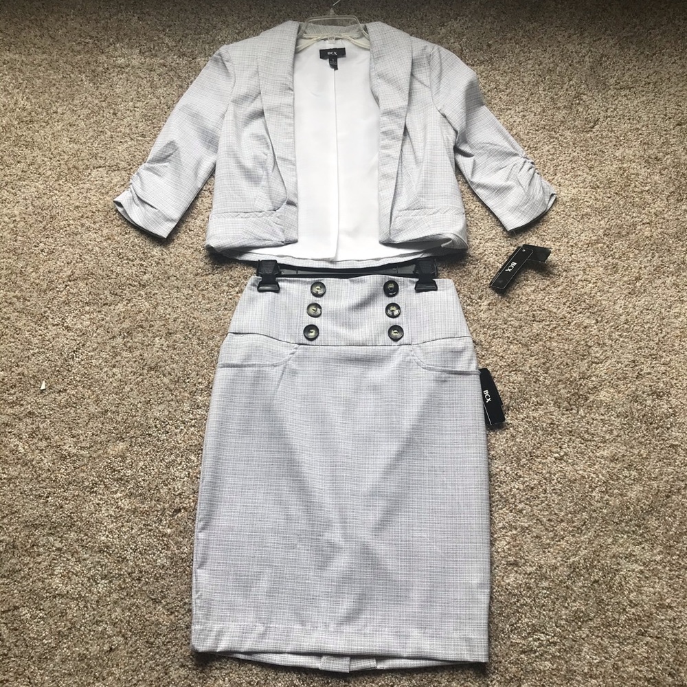 Jacket and skirt